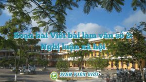 Soạn bài Viết bài làm văn số 2: Nghị luận xã hội
