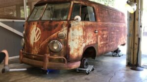 Volkswagen bus restoration
