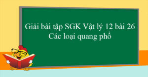 Bài 26. Các loại quang phổ