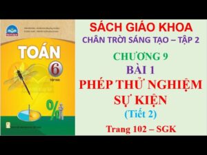 Phép thử nghiệm Toán lớp 6 tập 2